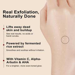 Étape d’application Goorly pour une peau nette et lumineuse.