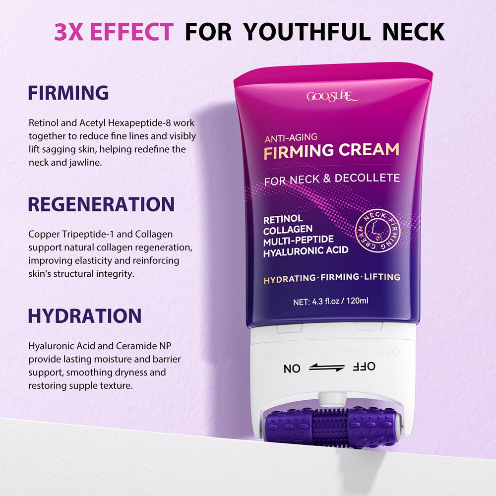 GOOSURE multipeptide-complex-visual showcases wrinkle-reducing ingredients in action.