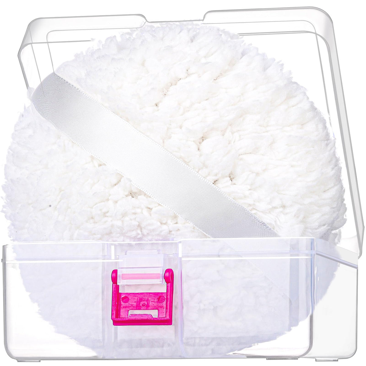Pouf Gootaimi pour poudre corps 6 pouces, application rapide et homogène.