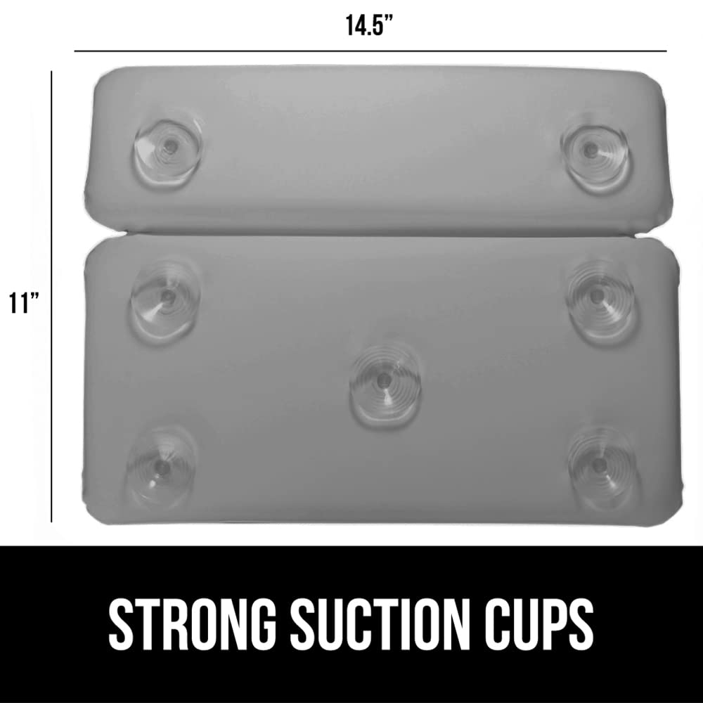 GORILLA GRIP: coussin bain tous-types-tub pour confort universel.
