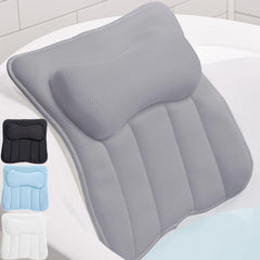 Coussin de bain Gorilla Grip avec ventouses puissantes pour fixation sécurisée.
