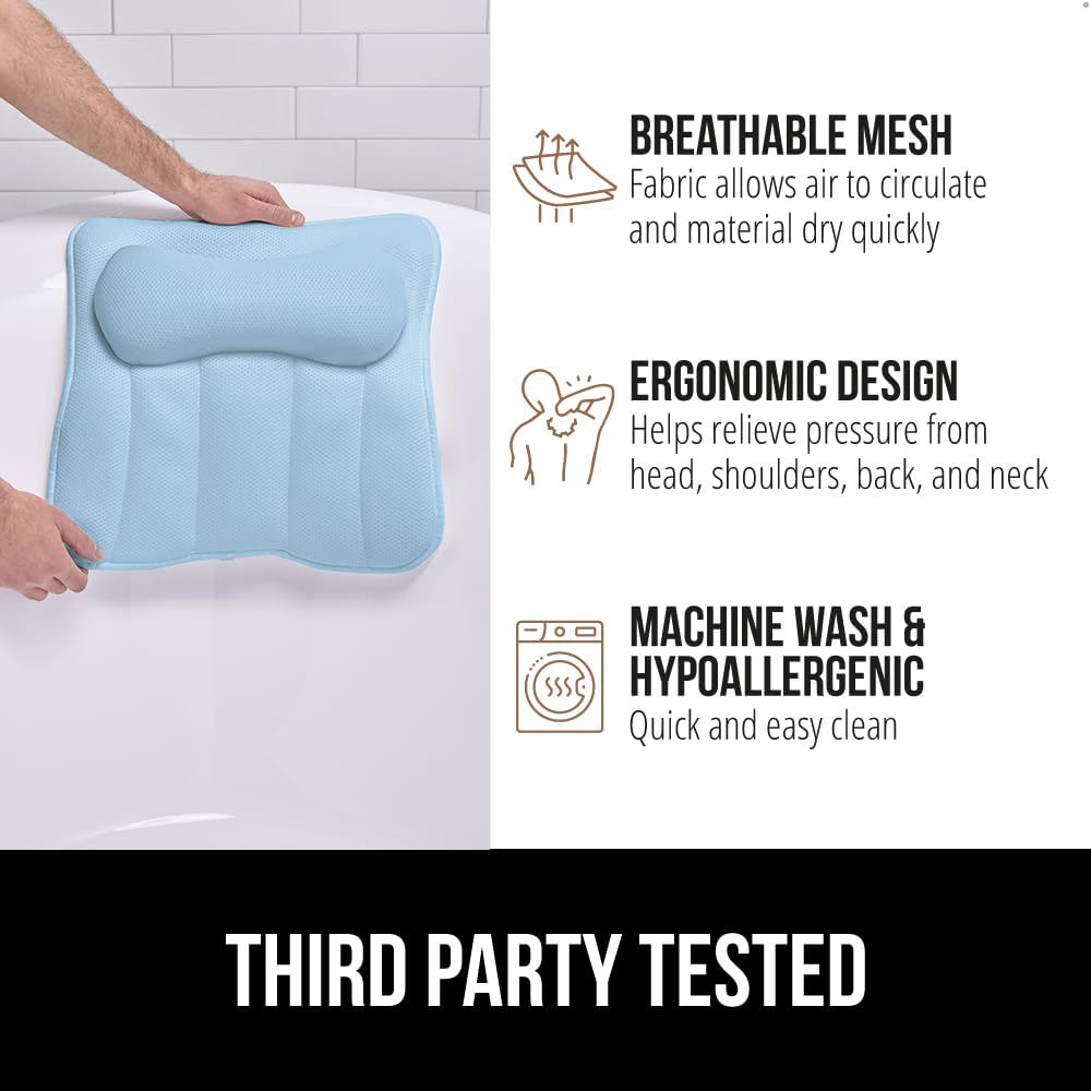 Gorilla Grip: hypoallergénique et lavable en machine.