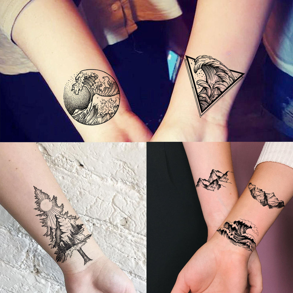 Tatouage Goromon géométrique triangle – touche moderne et tendance