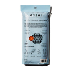 GOSHI tissu exfoliant double-trame offre une exfoliation efficace du corps.