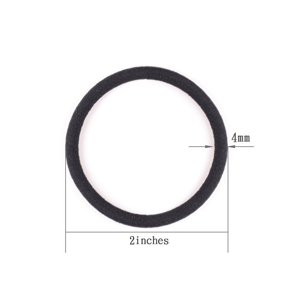 GOSICUKA elastiques cheveux durables, 4 mm d'épaisseur pour styles solides.