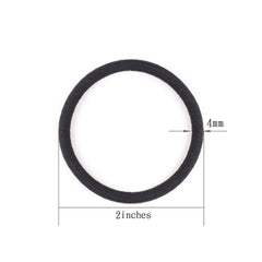GOSICUKA elastiques cheveux durables, 4 mm d'épaisseur pour styles solides.
