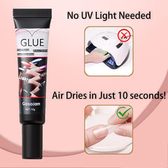 Gosojam Colle Ongles – Application rapide sans UV pour gagner du temps.