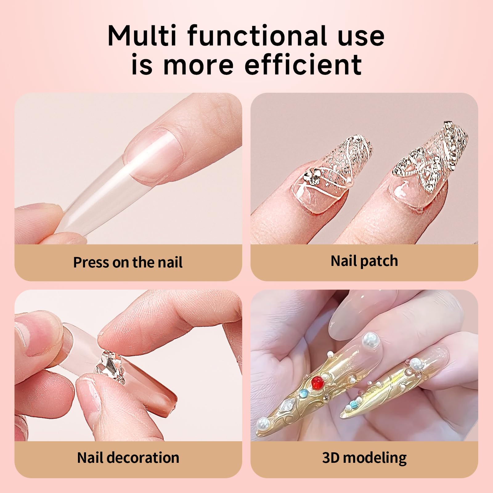 Gosojam Colle Ongles – Résistance à l'eau adaptée au quotidien.