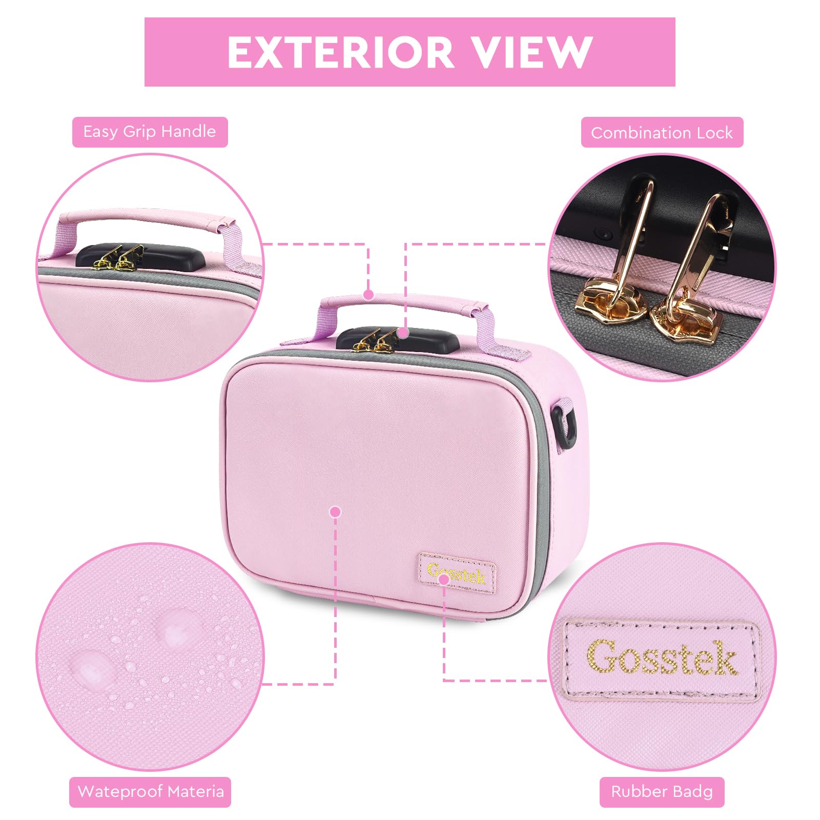Utilisation polyvalente Gosstek: maison, bureau, sport et voyage
