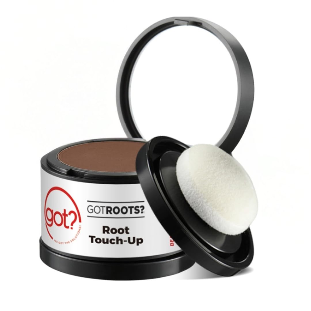 Got? Roots: poudre couverture racines auburn pour un rendu naturel et durable