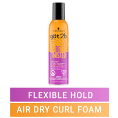 Got2b Be Twisted – dosage sur les mains pour cheveux humides, application facile.