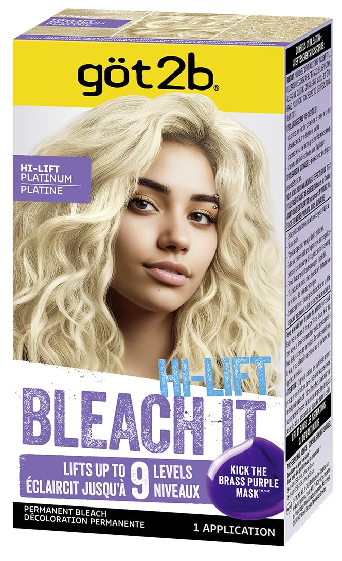 Got2b Bleach It Hi-Lift Platinum kit prêt à l’emploi pour éclaircir jusqu’à 9 niveaux