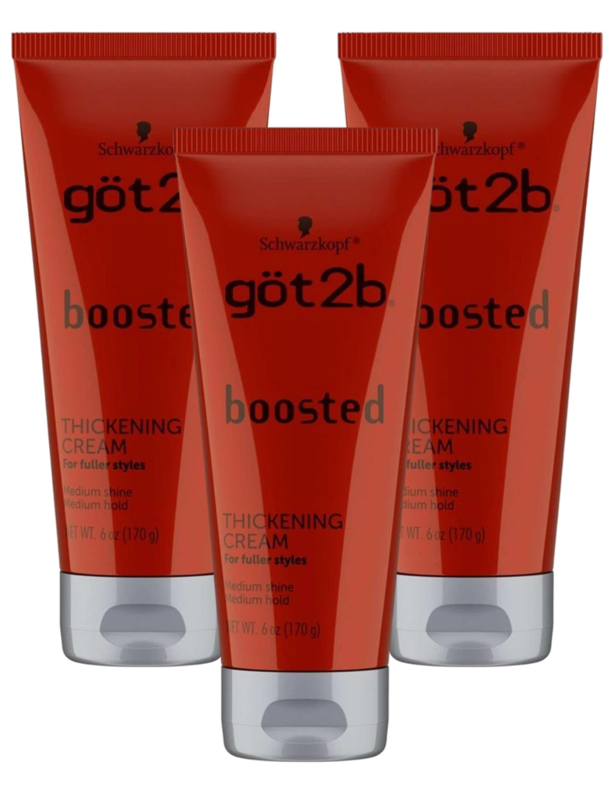 Got2B Boosted crème épaisseur : tube de 177 ml pour plus de volume