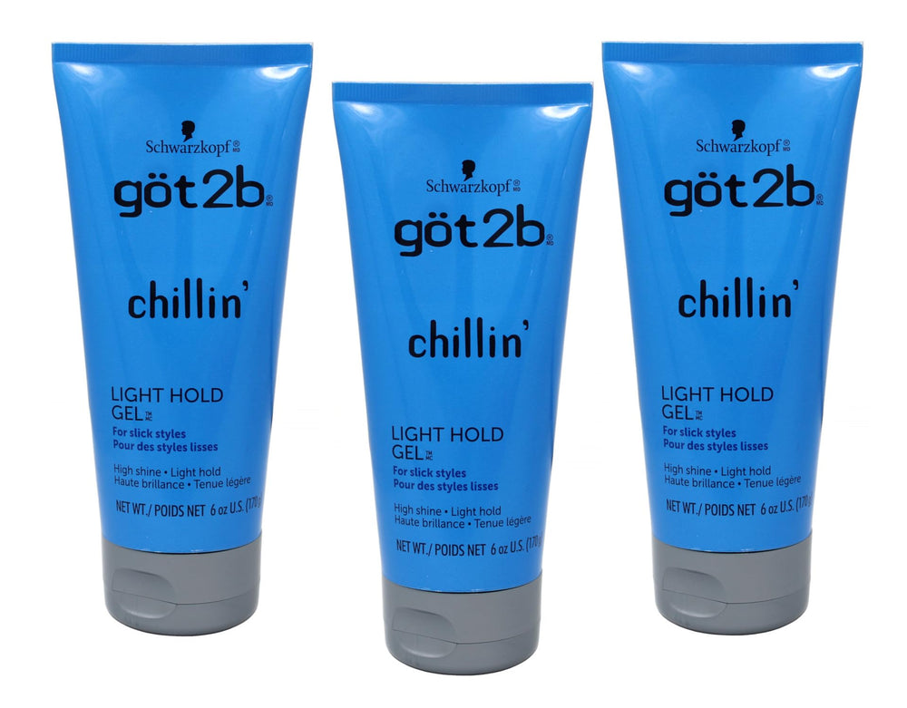 Got2B Chillin Gel ensemble-3-flacons: pack pratique pour toute la famille.