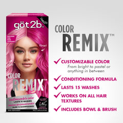 Pasteliseur inclus pour obtenir des nuances pastel personnalisables.