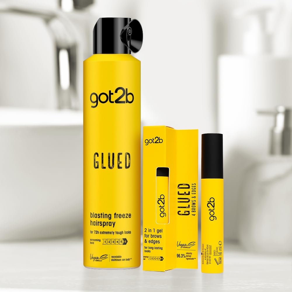 Got2B Glued Blasting Freeze Spray — pose prête pour les photos, style net et durable.
