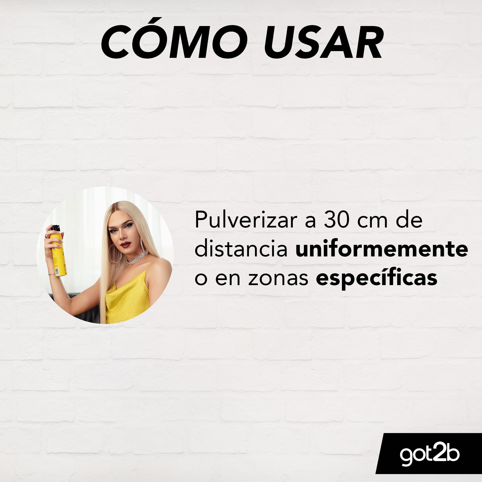Got2B Glued Blasting Freeze Spray — pose-coiffure nette et longue tenue toute la journée.