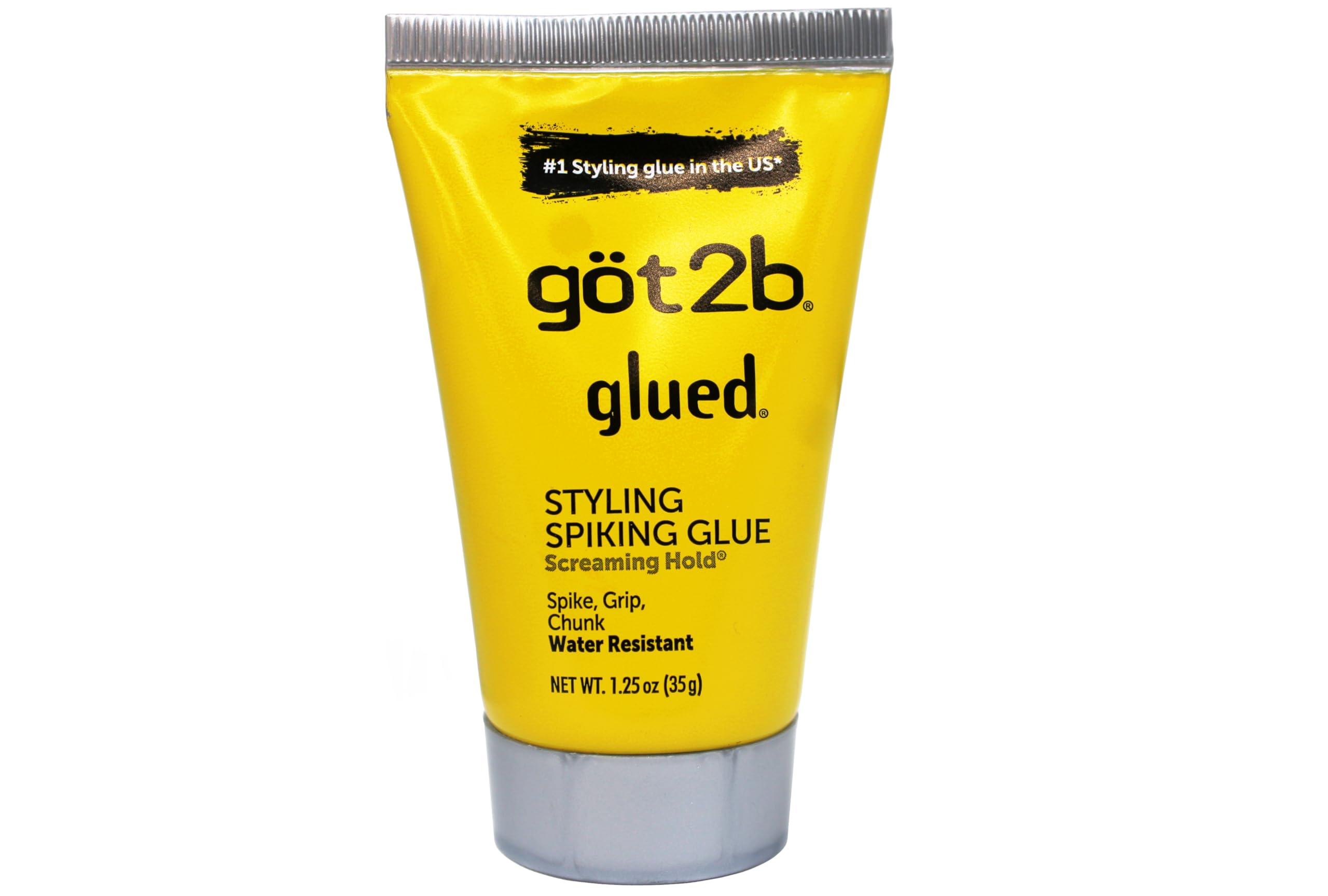 Got2B Glued — résiste à l'eau et maintient le look après humidité.