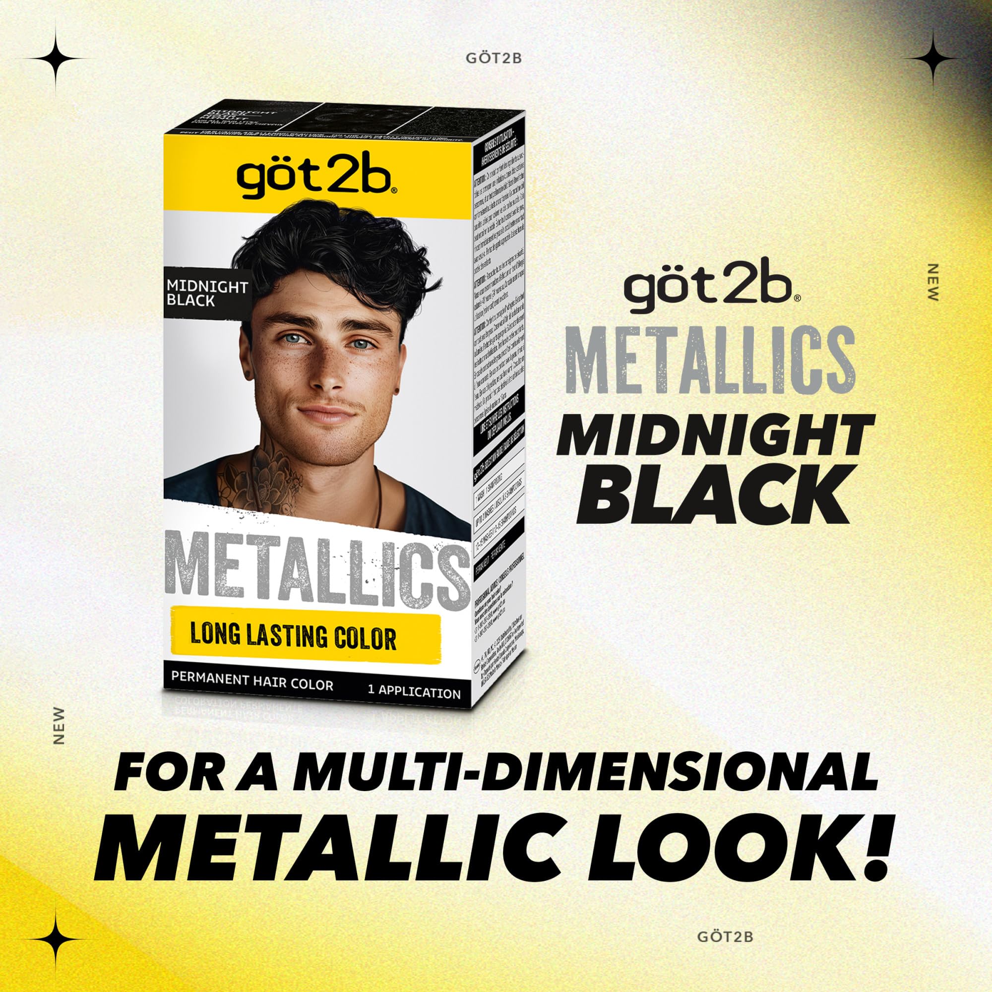 après-traitement got2b Metallics pour maintenir l’éclat