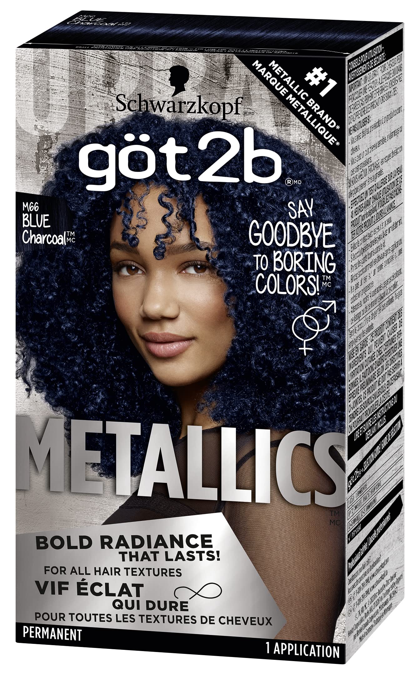 Got2B Metallics Brillance métallisée – fini lumineux et vibrant.