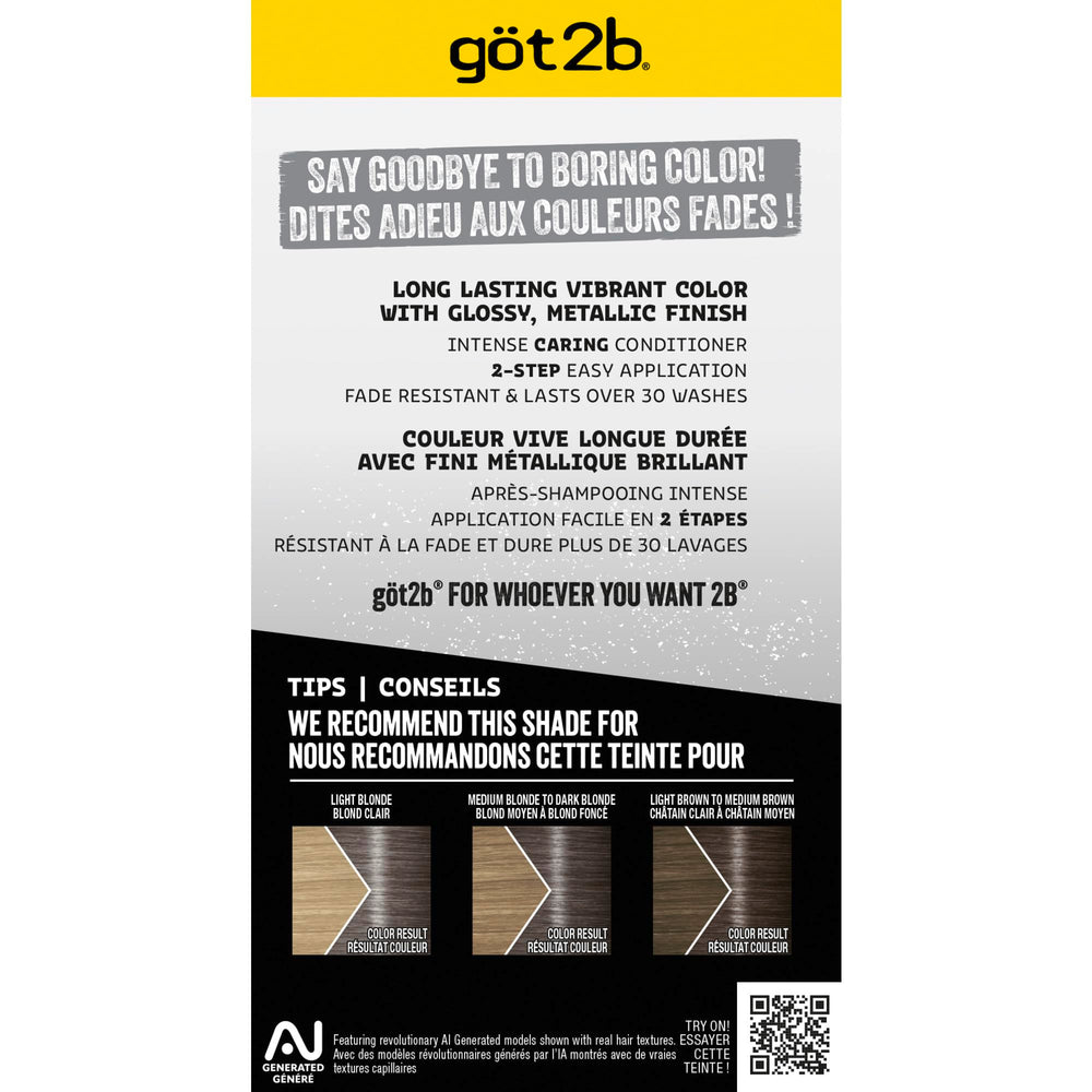 Got2B Metallics Dusty Silver feuillet mode d’emploi clair pour débutants et expérimentés.