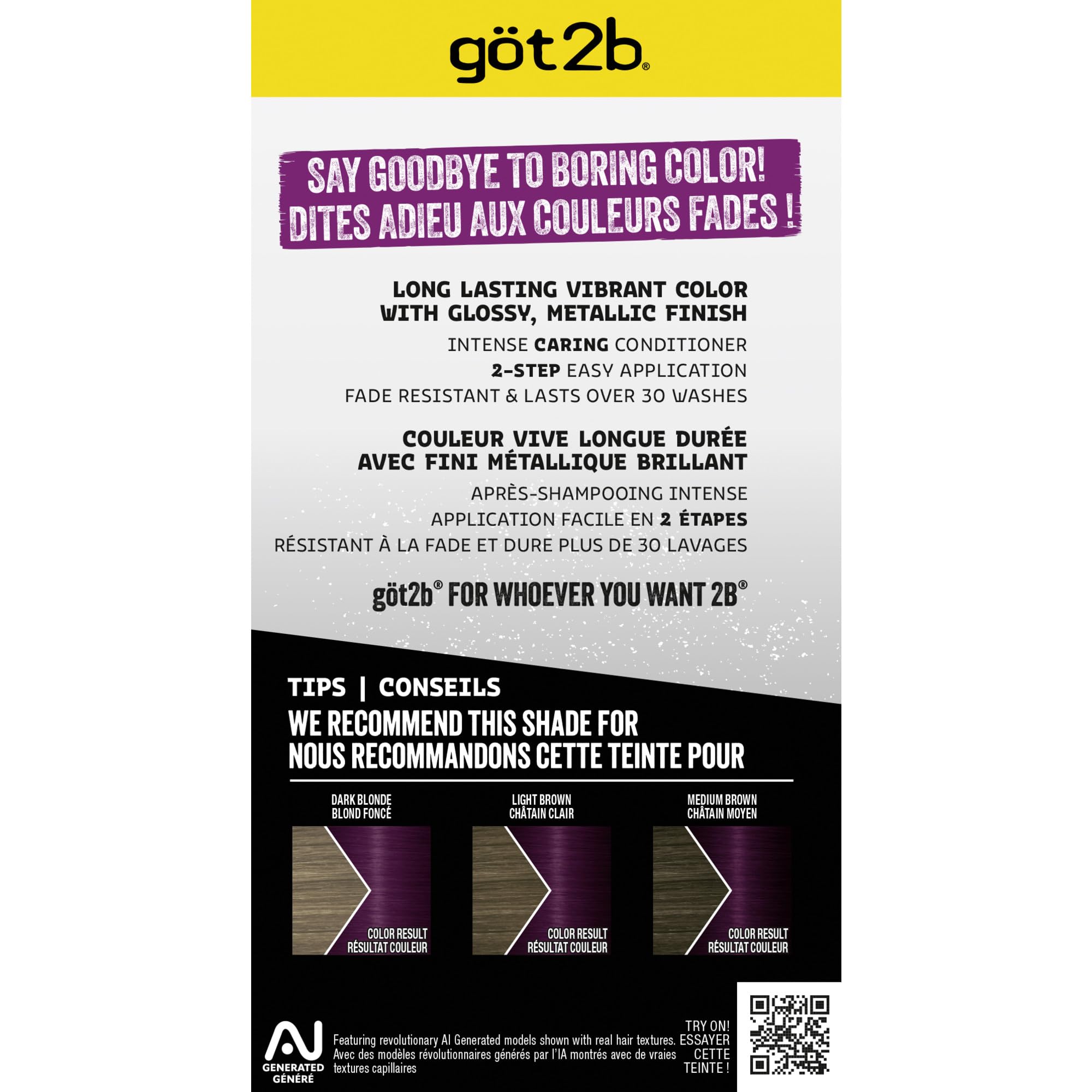 Got2B Metallics – mode d’emploi clair pour une application sans souci.