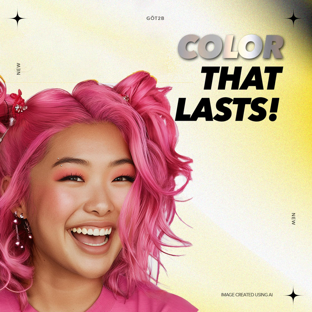 Got2b Metallics Pink Passion – pinceau d’application pour une couvrance précise.