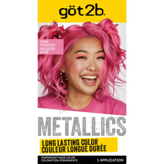 Got2b Metallics Pink Passion – emballage prêt à l’emploi pour couleur métallique.