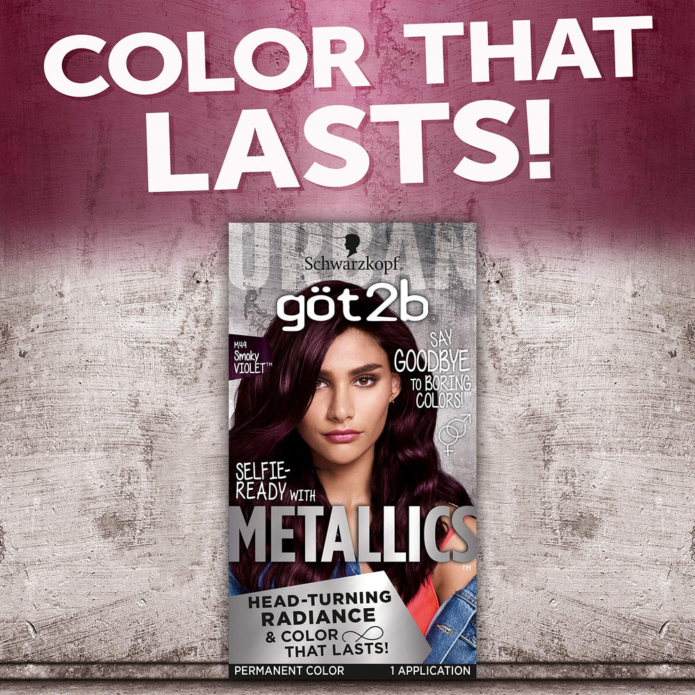 Got2b Metallics Smoky Violet Gants — expérience d’application propre et confortable.