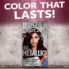 Got2b Metallics Smoky Violet Gants — expérience d’application propre et confortable.