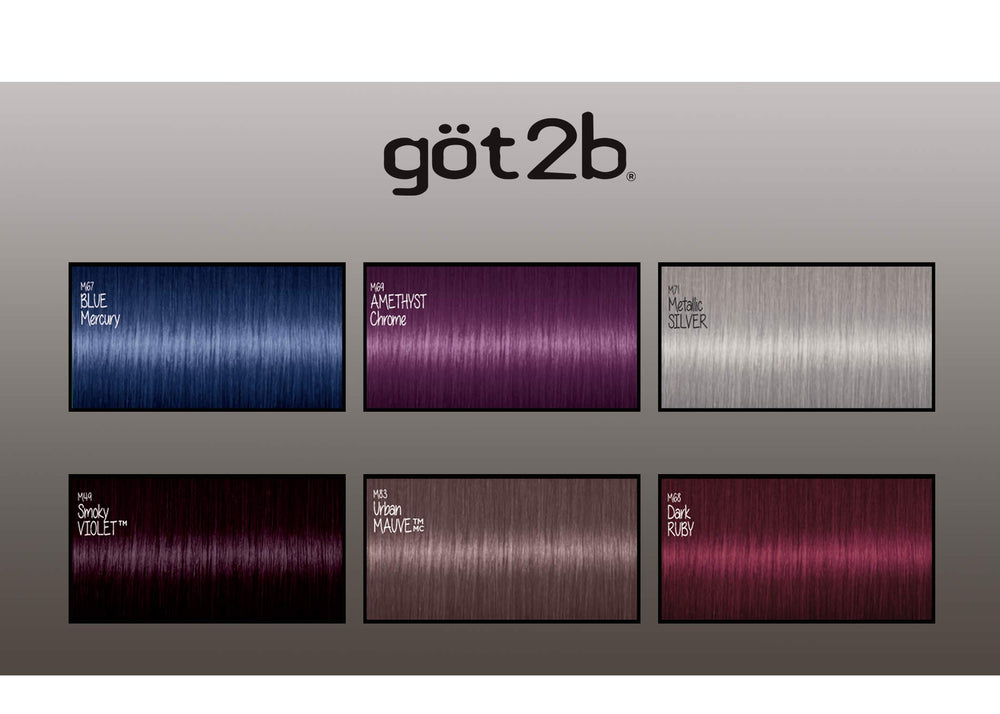 Got2b Metallics Smoky Violet Notice d’utilisation — guide clair pour réussir votre coloration.