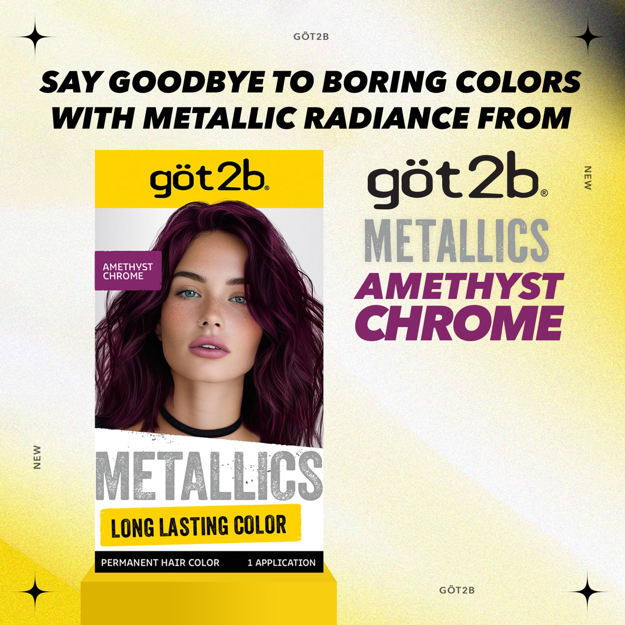 Got2B Metallics – texture crème légère facilitant l’application.