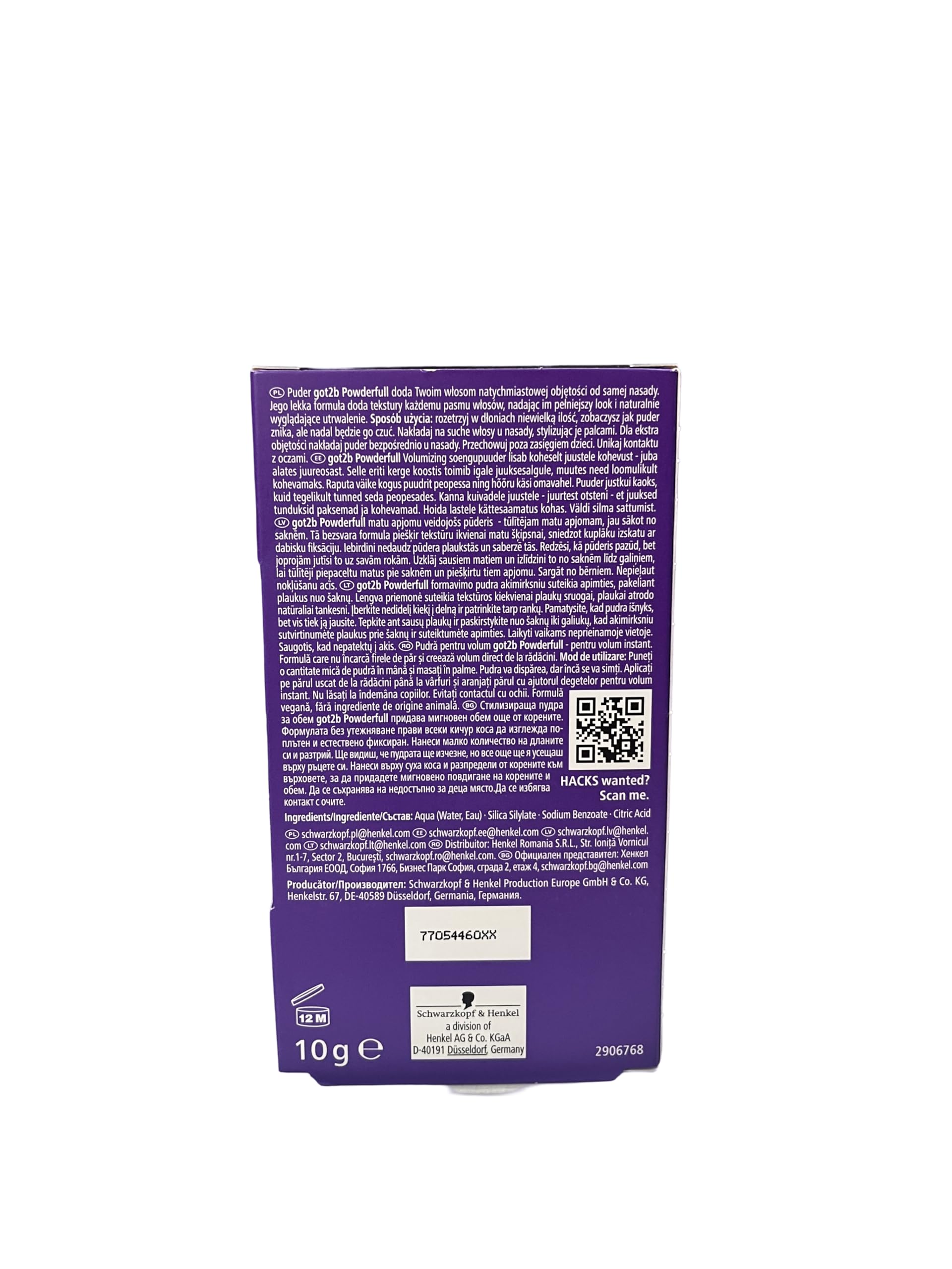 GOT2B Powderful Volume : démonstration d’application de poudre sur les racines.