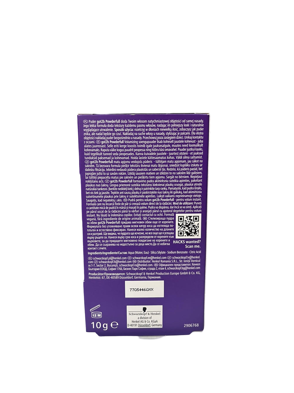 GOT2B Powderful Volume : démonstration d’application de poudre sur les racines.