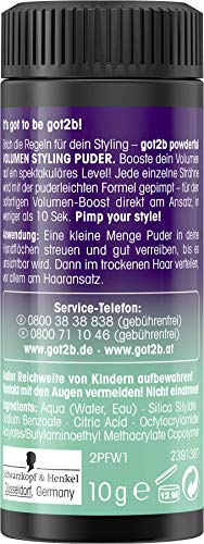 Got2b Powder'ful: emballage durable et recyclable.