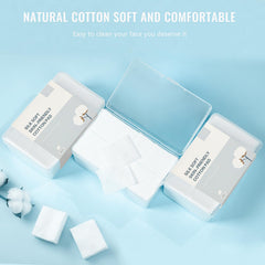 GothicBride paquet 1000 disques coton fins, rangement propre et hygiénique.