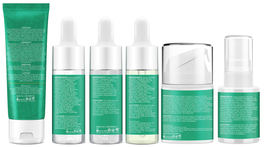 Crème visage hydratante GOWLAVER enveloppe la peau d’un voile léger et confortable.