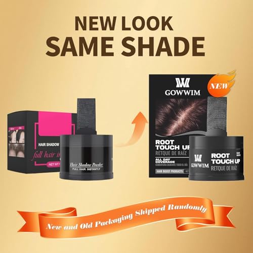 La Gowwim couverture racines grises offre un look net entre les lavages.