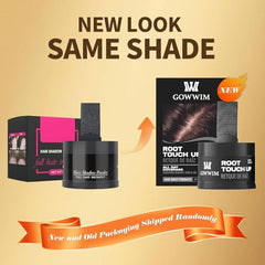 La Gowwim couverture racines grises offre un look net entre les lavages.
