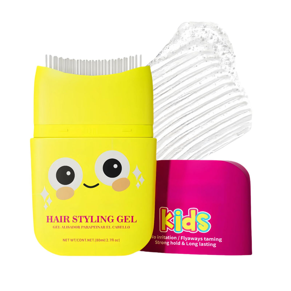 gowwim gel coiffant enfant stick et peigne: coiffage rapide et pratique pour les frisottis.