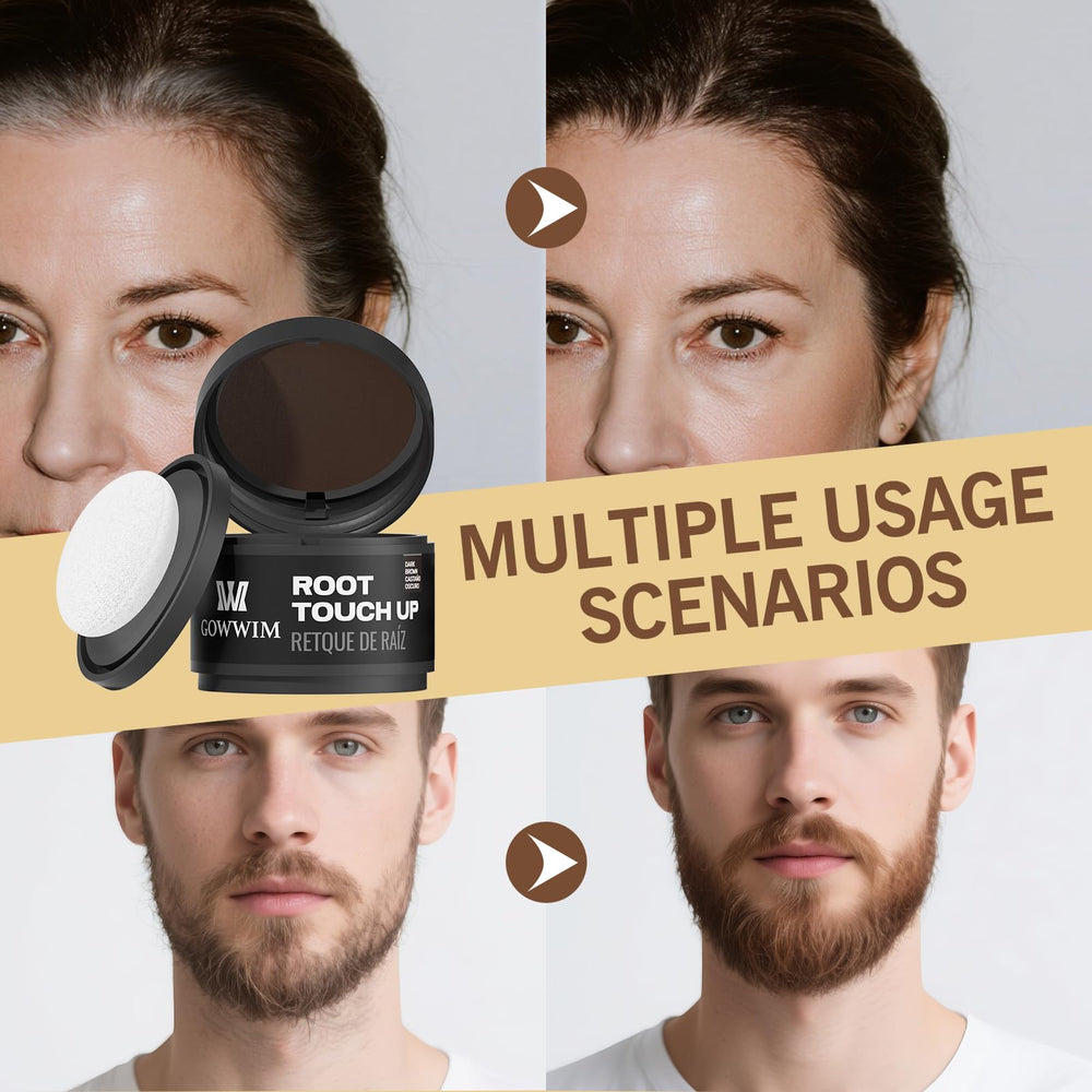 gowwim Hairline Powder portable: retouches discrètes avant réunion ou sortie.