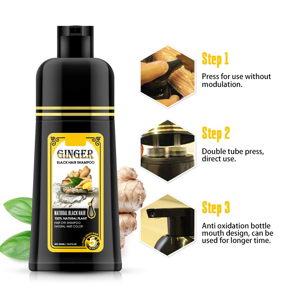 Gowwim, ingrédients naturels et parfum léger de gingembre pour cheveux.