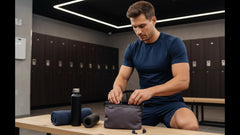 GOX pochette attache extérieure pivotante pour accrocher facilement.
