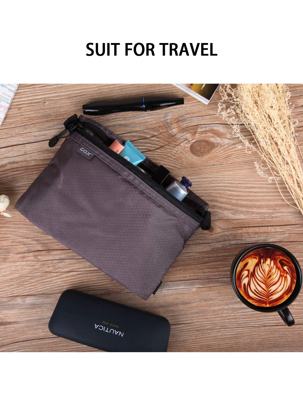 GOX pochette design portable légère, facile à transporter.