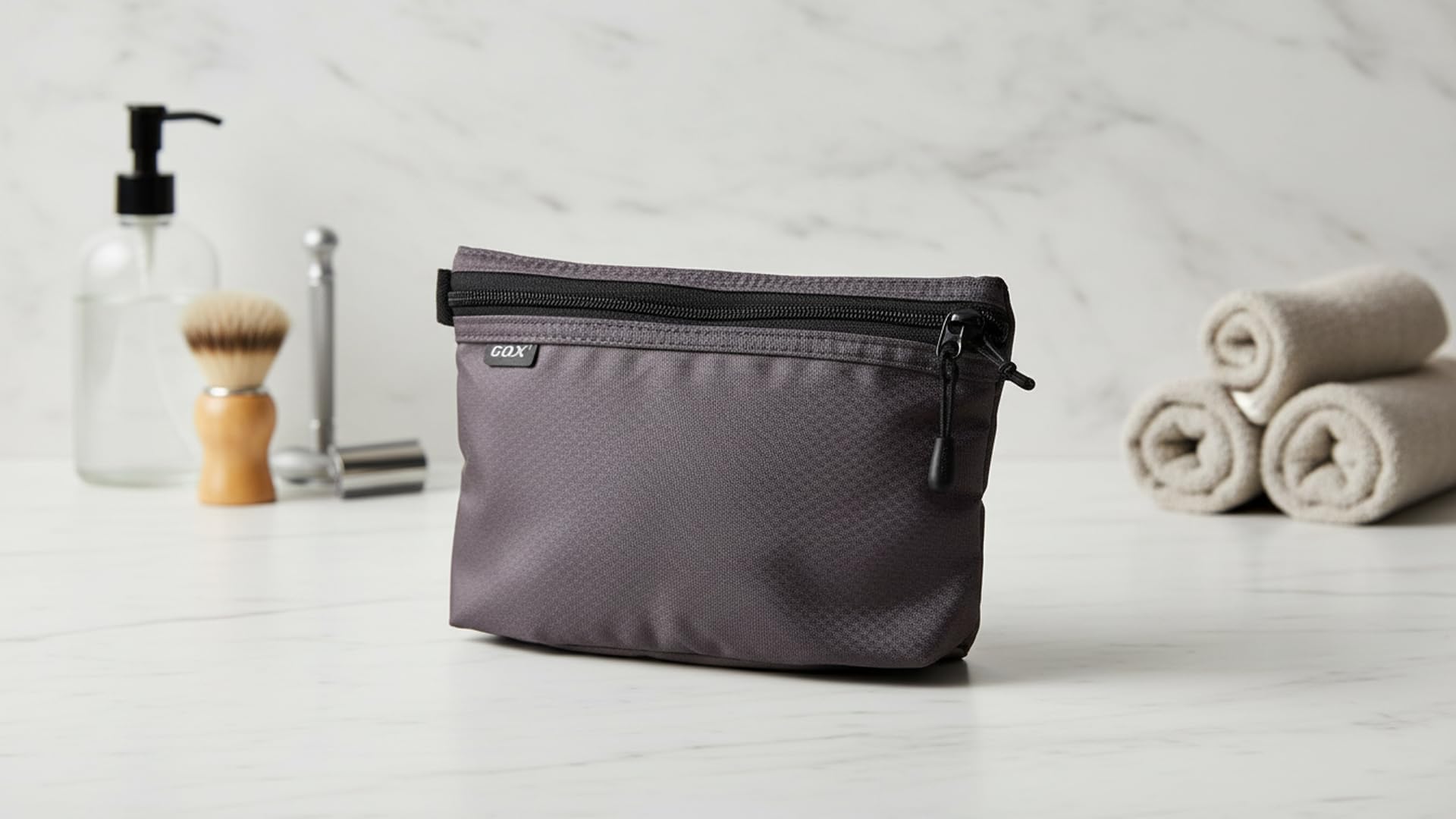 GOX pochette fermeture éclair fluide, ouverture facile et rapide.