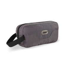 GOX Trousse de toilette orange ouverte offre un grand compartiment pour le voyage.