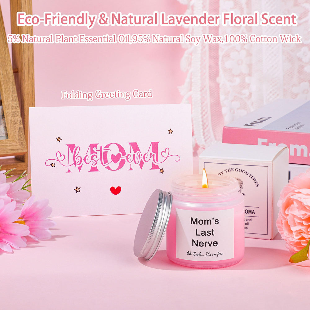 GQDECOR carte souhaits : message personnalisé pour maman