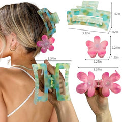 GQLV broches fleurs cheveux médianes pour un look chic et durable.