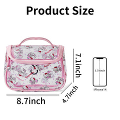 Trousse toiletry transparente en PVC, visibilité rapide des produits.