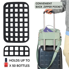 GR69N étui rangement vernis 50 bouteilles, rangement clair et sûr pour vos vernis.